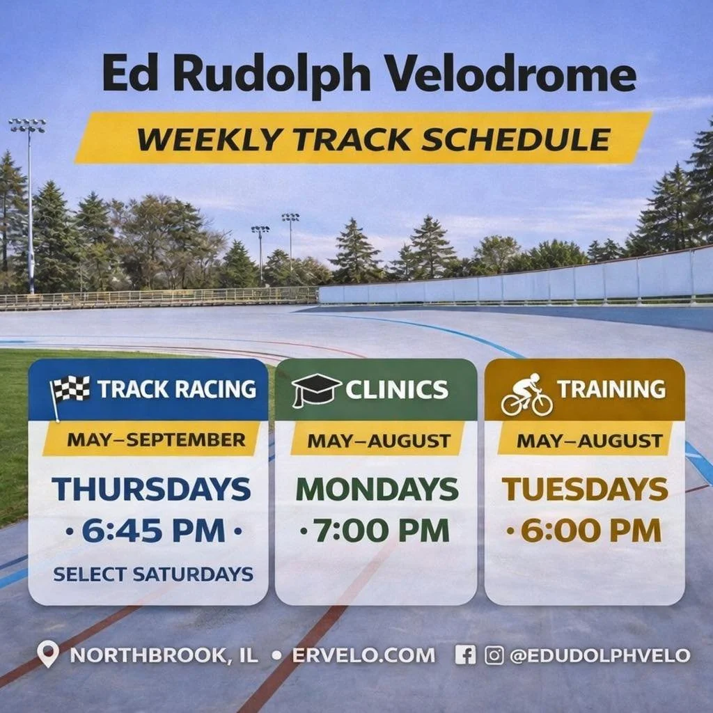 🔥 **The wait is almost over.** 🔥

New season. New energy. Same track. Same obsession.

We've been putting in the work all off-season and we are *ready* to hit the boards. 🚴&zwj;♂️💨

👆 Here's how our Summer 2026 schedule works at the velodrome &m