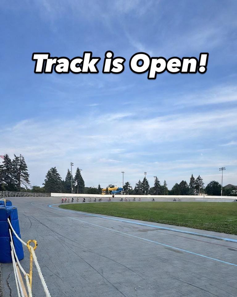 The gates are OPEN, people! 🎉

The Northbrook Park District has officially opened the Ed Rudolph Velodrome for the season &mdash; and the banking is calling your name!

Whether you're a seasoned racer or just velodrome-curious, come out and feel tha