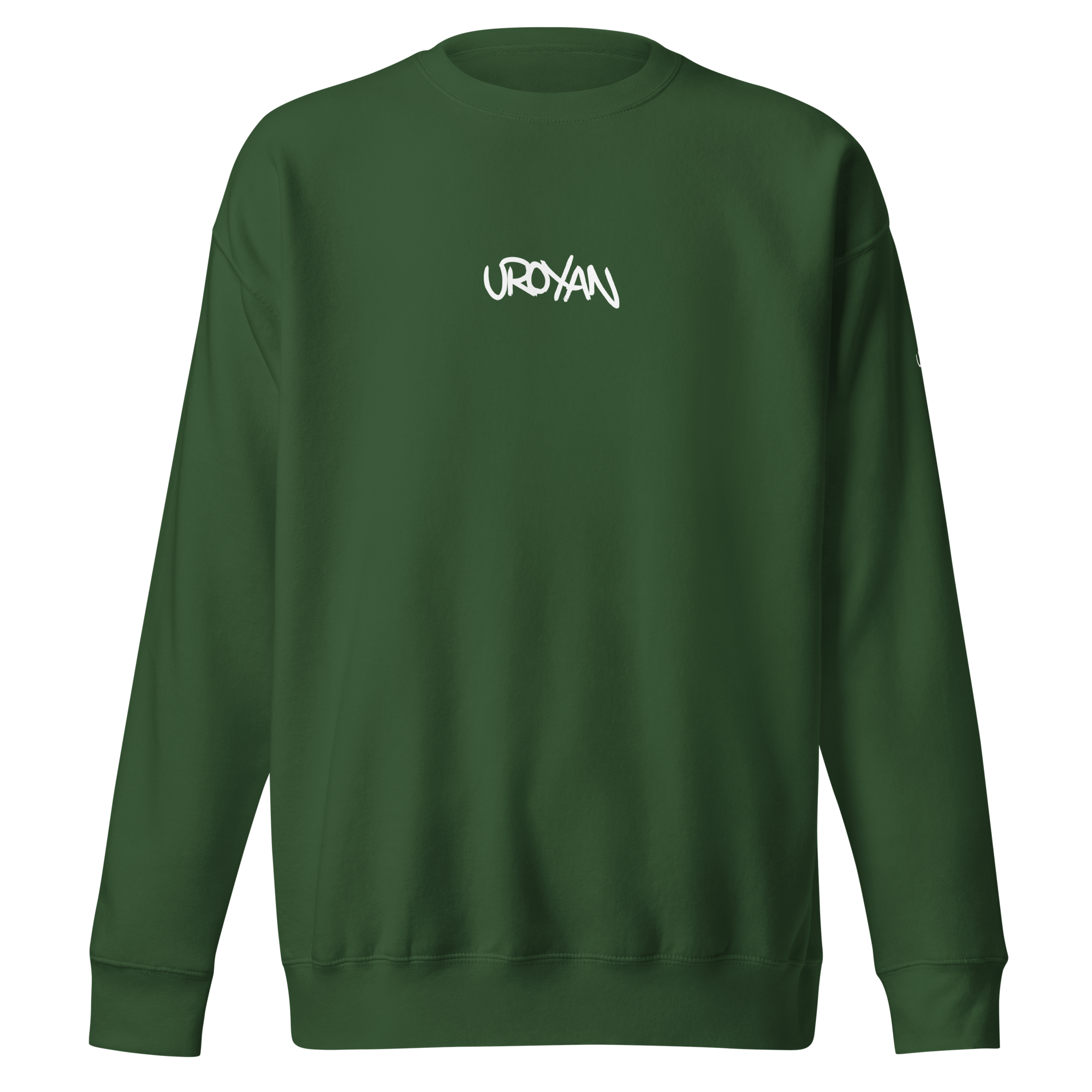 unisex-premium-sweatshirt-forest-green-front-6579046a8f08f.png