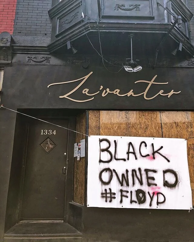 &ldquo;Placesteading - Brought to You By Black Philly.&rdquo; 06-01-2020. North Philadelphia. #blackowned #blackurbanism #georgefloyd #placesteading #placekeeping #placemaking #streetphotography #northphilly