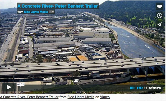 New trailer for A Concrete River and my print exhibit
