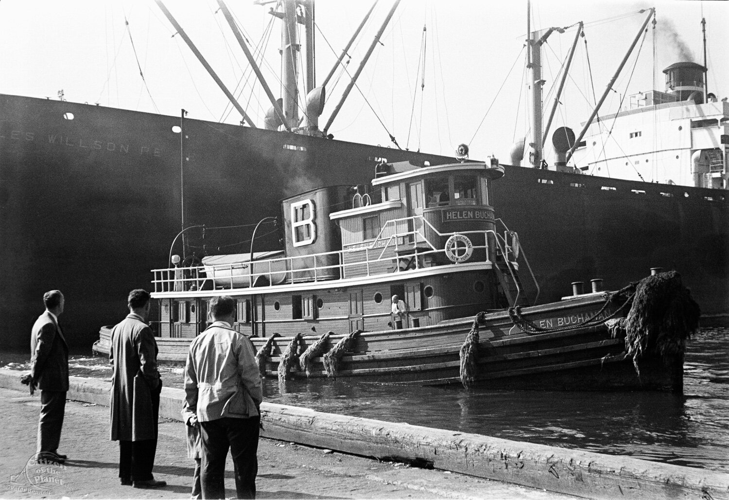 Tugboat, Hudson River, 1947