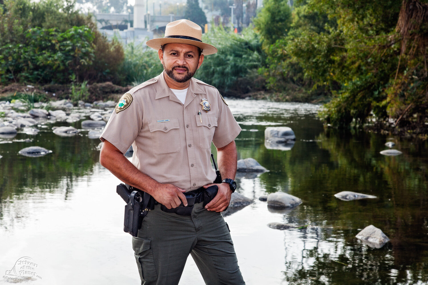  Fernando Gomez, Chief Ranger for the MRCA (Mountains, Recreation and Conservation Authority). 