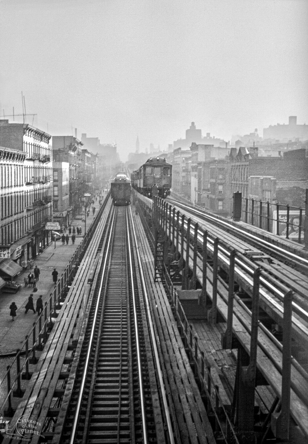 125th Street Elevated Subway, 1948