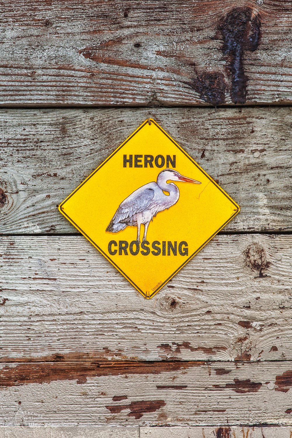  Heron Crossing Sign, Glendale Narrows 