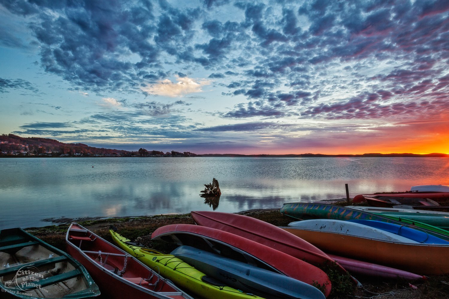 Morro Bay Sunset and boats