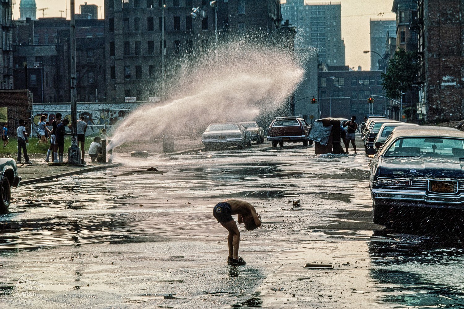  Cooling off in Summer, Alphabet City 