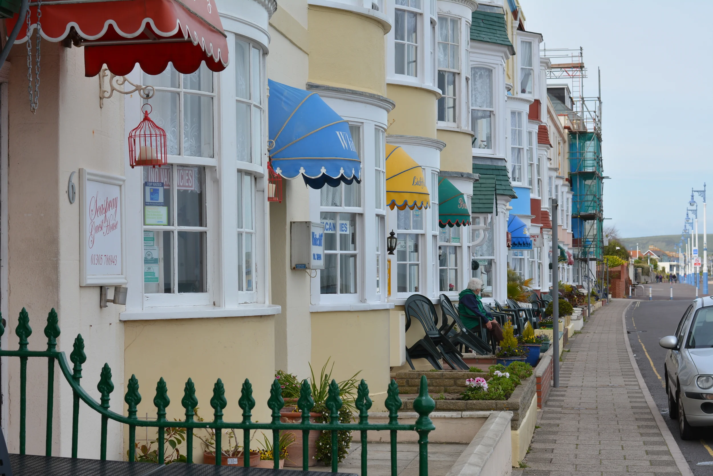 Beach Houses. Weymouth.