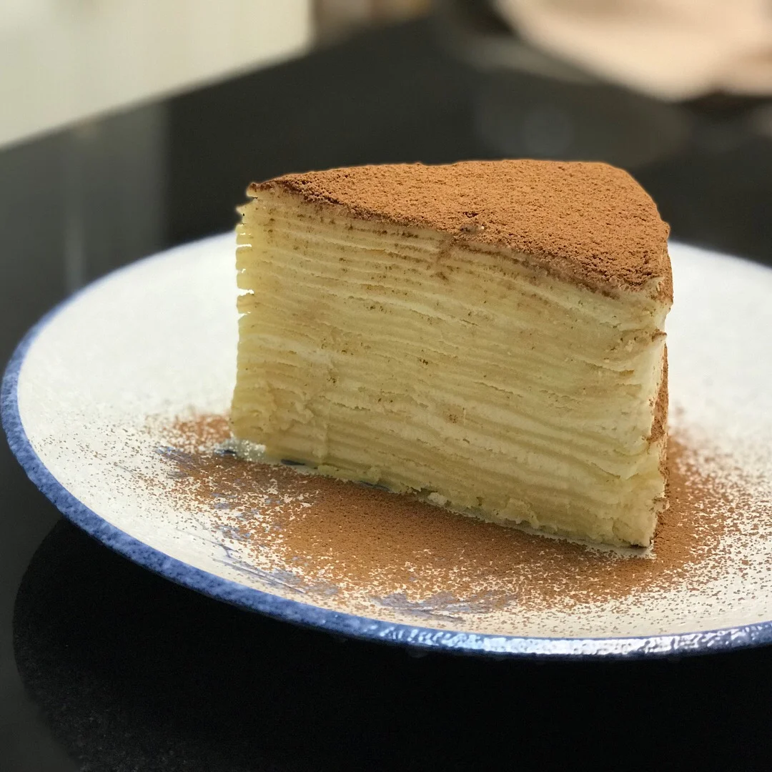 Tiramisu Mille Crepe. 