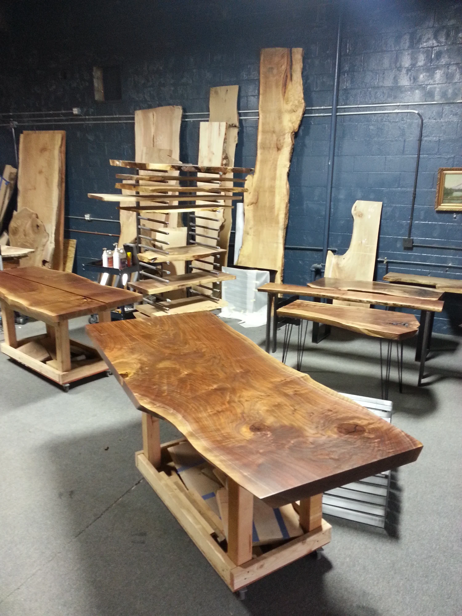 Natural Live Edge Wood Dining Tables Serving The Greater Seattle Region Elpis Wood