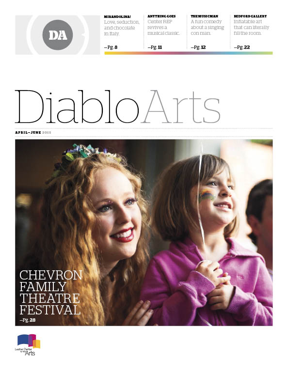 DIABLO ARTS Two articles East Bay’s Diablo Magazine publishes a quarterly Diablo Arts edition that highlights up and coming performances at the Lesher Regional Center for the Arts. Their Spring 2016 issue included two 400+ word articles intended to highlight their exciting upcoming music and dance calendar.