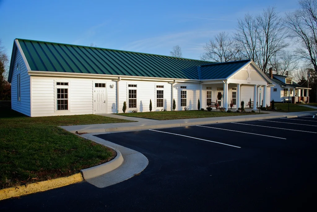 The existing church was a project from 2002