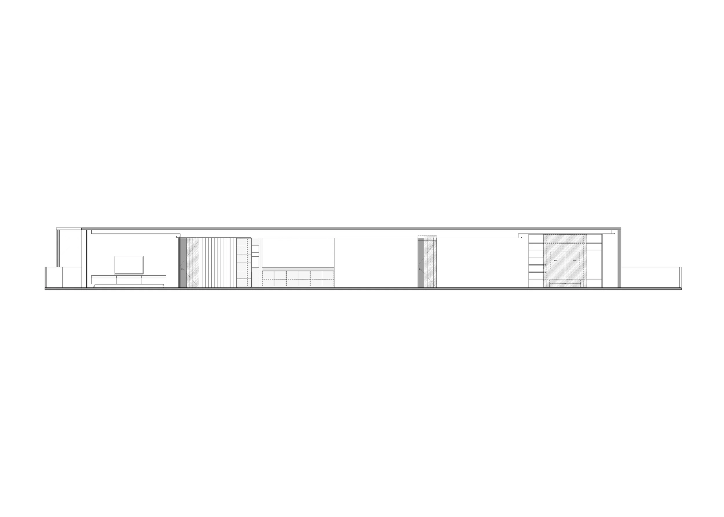LONGITUDINAL SECTION A-A'