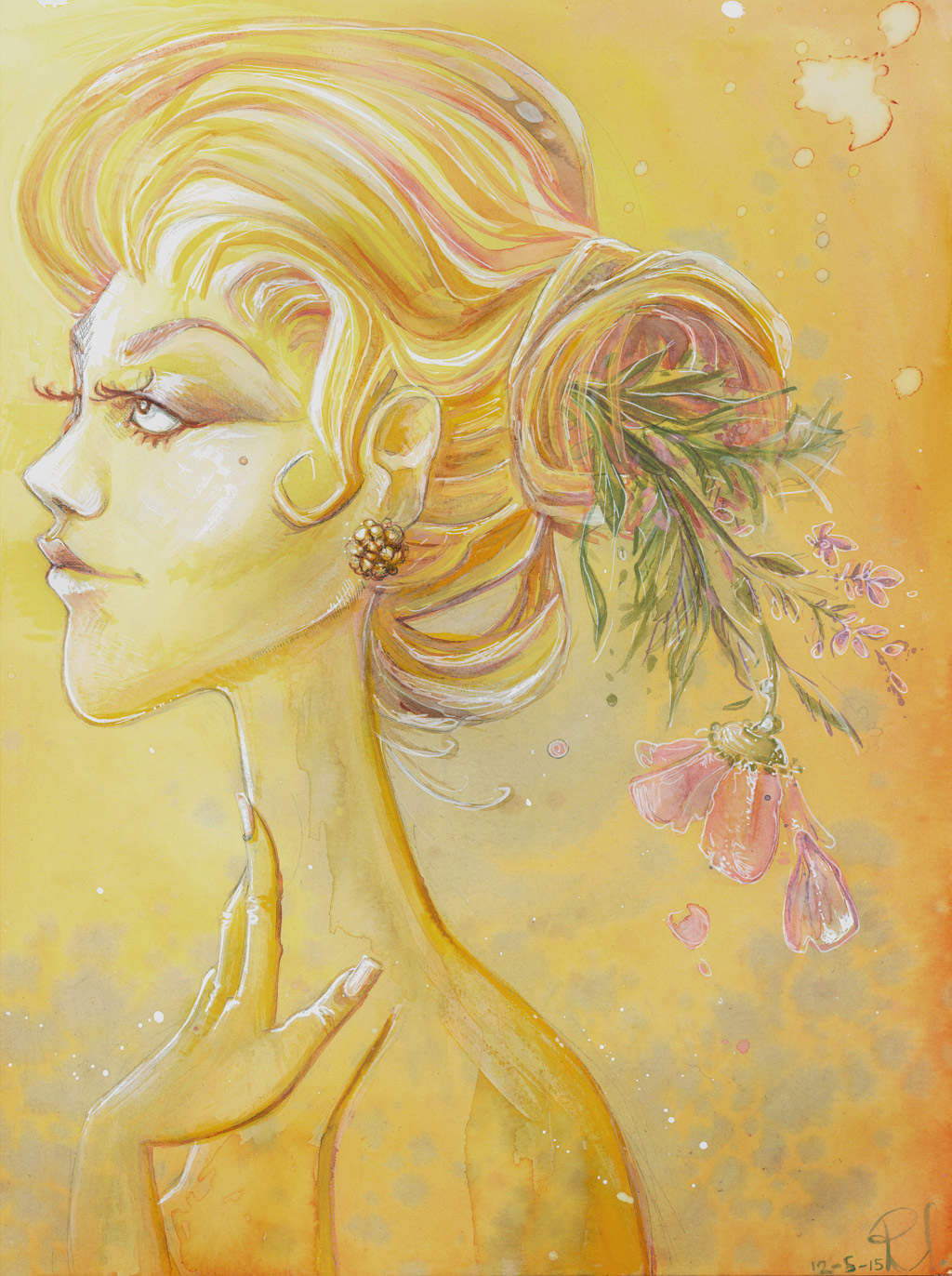 Vase Lady