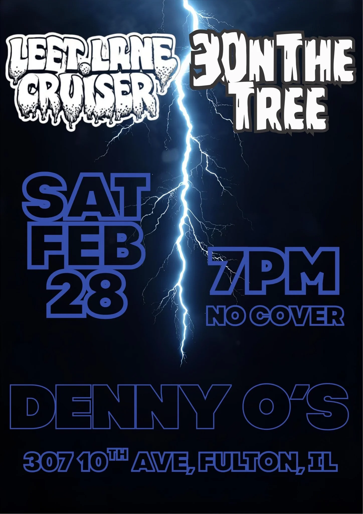 3 On The Tree w/ Left Lane Cruiser | Denny O's