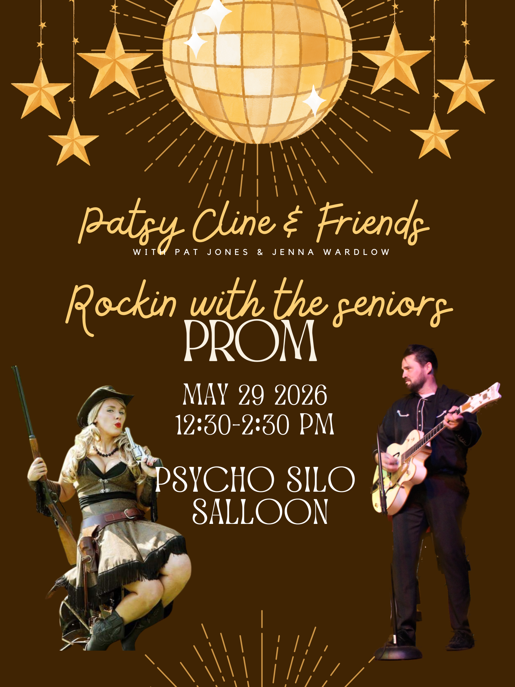 Patsy Cline & Friends ft. Jenna Sue & Pat Jones | Rockin with the Seniors Prom Psycho Silo