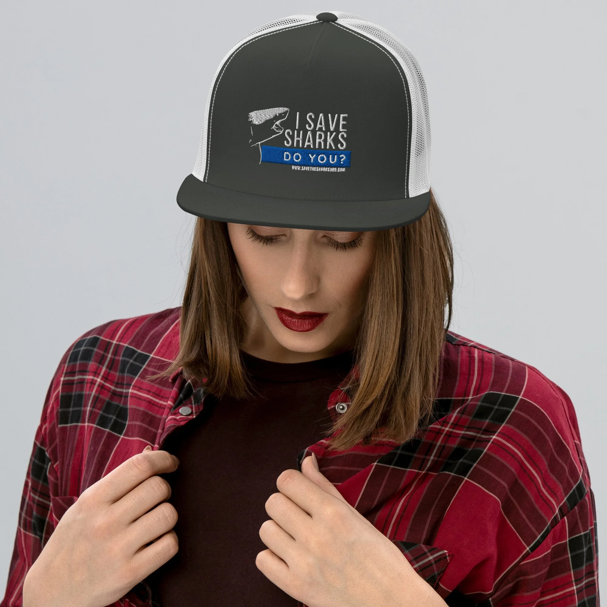 5-panel-trucker-cap-charcoal-white-front-6a42c4f21b1ed.jpg