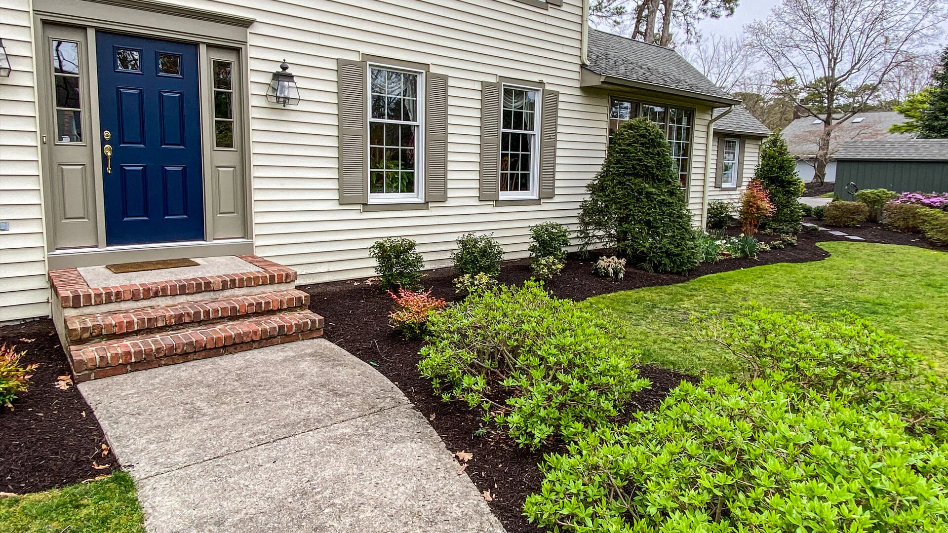 Landscaping Renovations Portfolio Stone Walkways — DiBiase Landscaping Landscaping