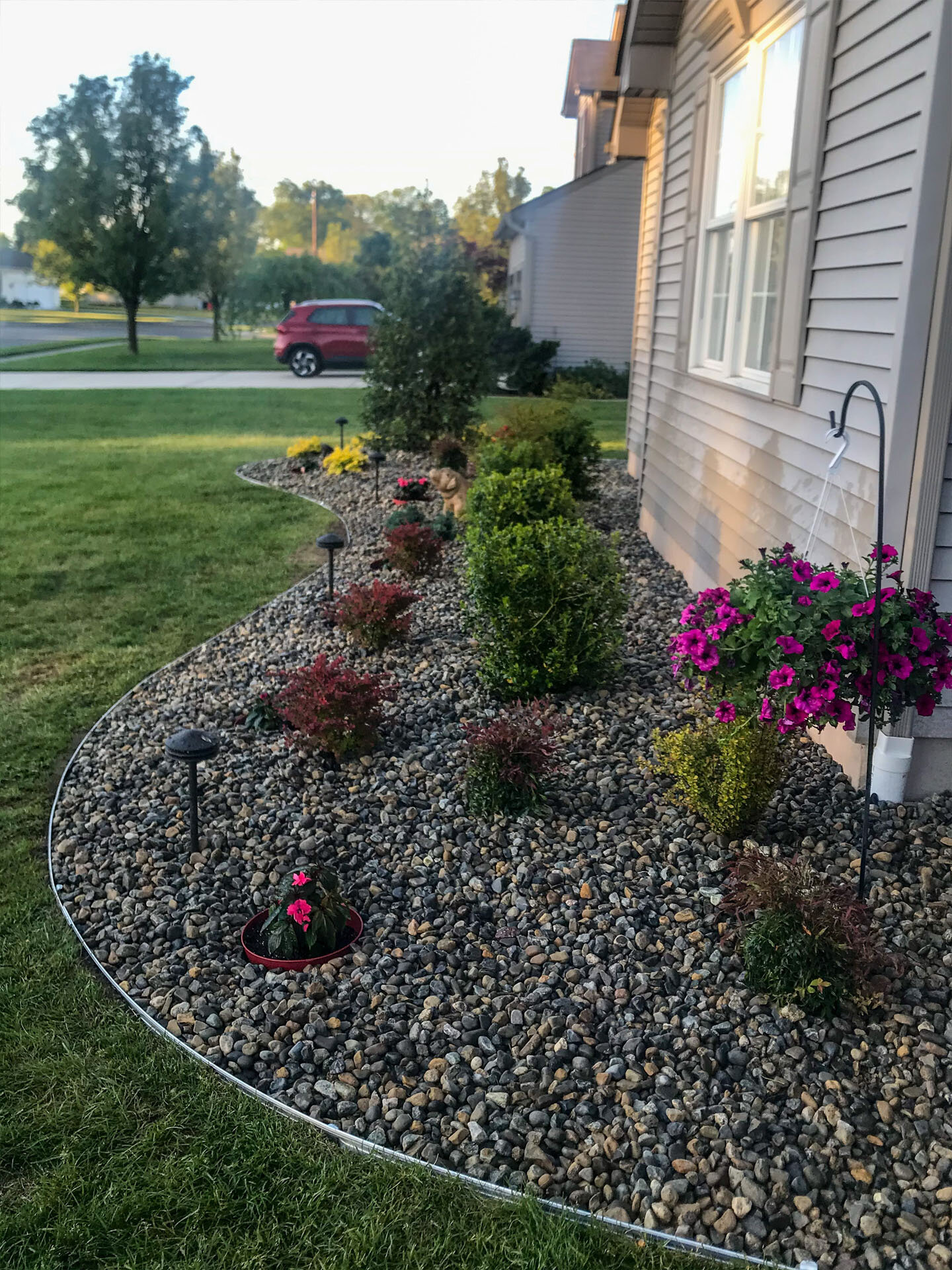 Landscaping Renovations Portfolio River Rock — DiBiase Landscaping