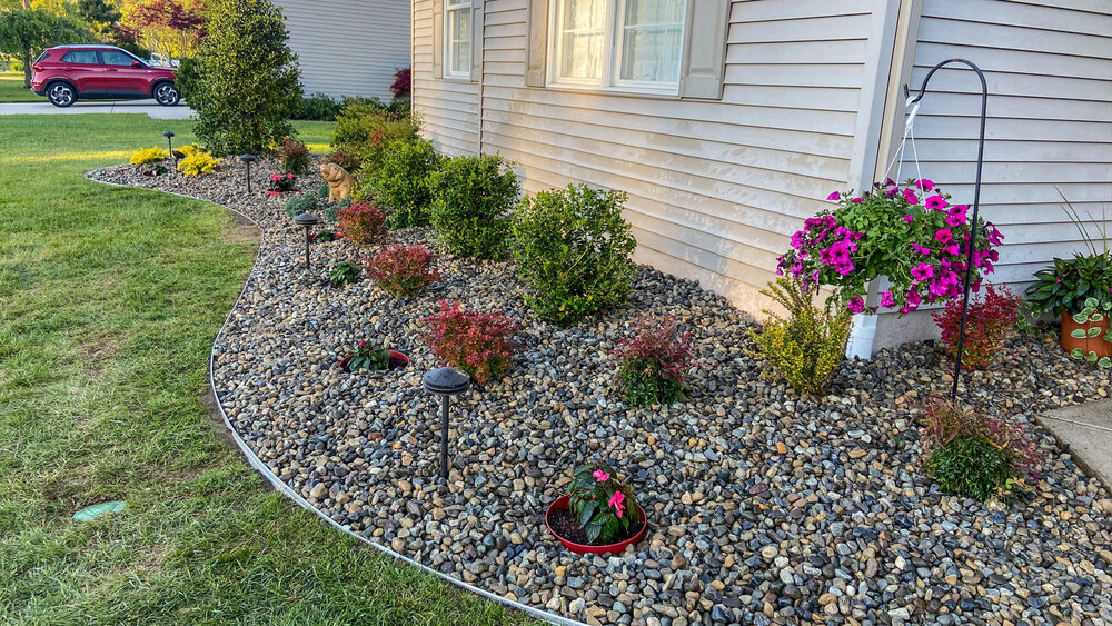 Landscaping Renovations Portfolio, How To Use River Rock In Landscaping