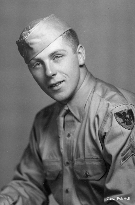 For family history photos, I'm able to use unique file names to help keep track of images. I can include the branch of the family tree and time period. This file is simply named "Hull-Military-123.jpg"