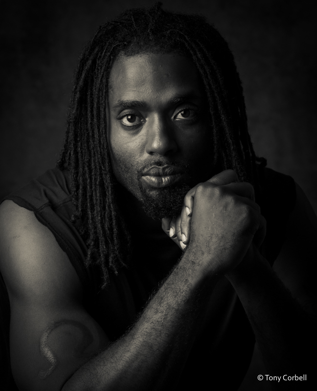 A single light source captured this great image of "Anthony" a great personal trainer and actor.