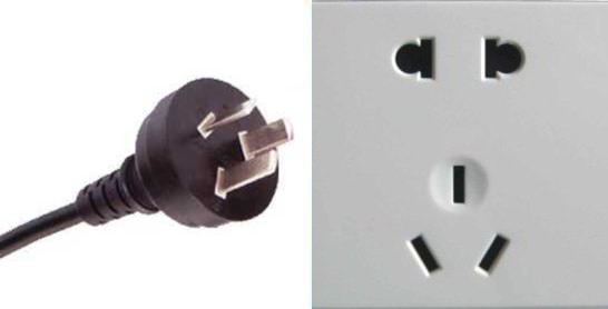 This is a common Chinese Multi Socket plug and receptical found in China. 