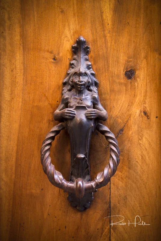 Siena Italy has an incredible variety of door knockers. Explore the city and see what piques your interest. 