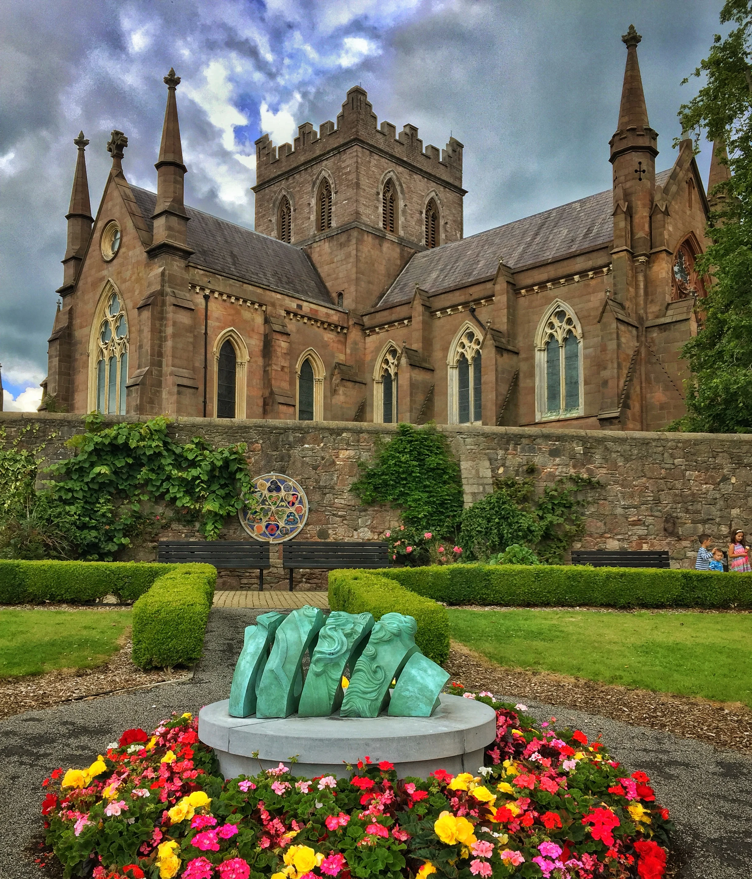 This is an iPhone shot from St. Patrick's Church of Ireland Cathedral in Armagh, Ireland. 