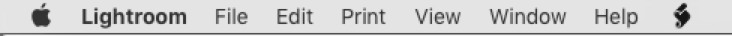 After installing the script and restarting Lightroom you should see the script icon next to the Help menu. It may look different in Windows and Mac but the function will be the same. 
