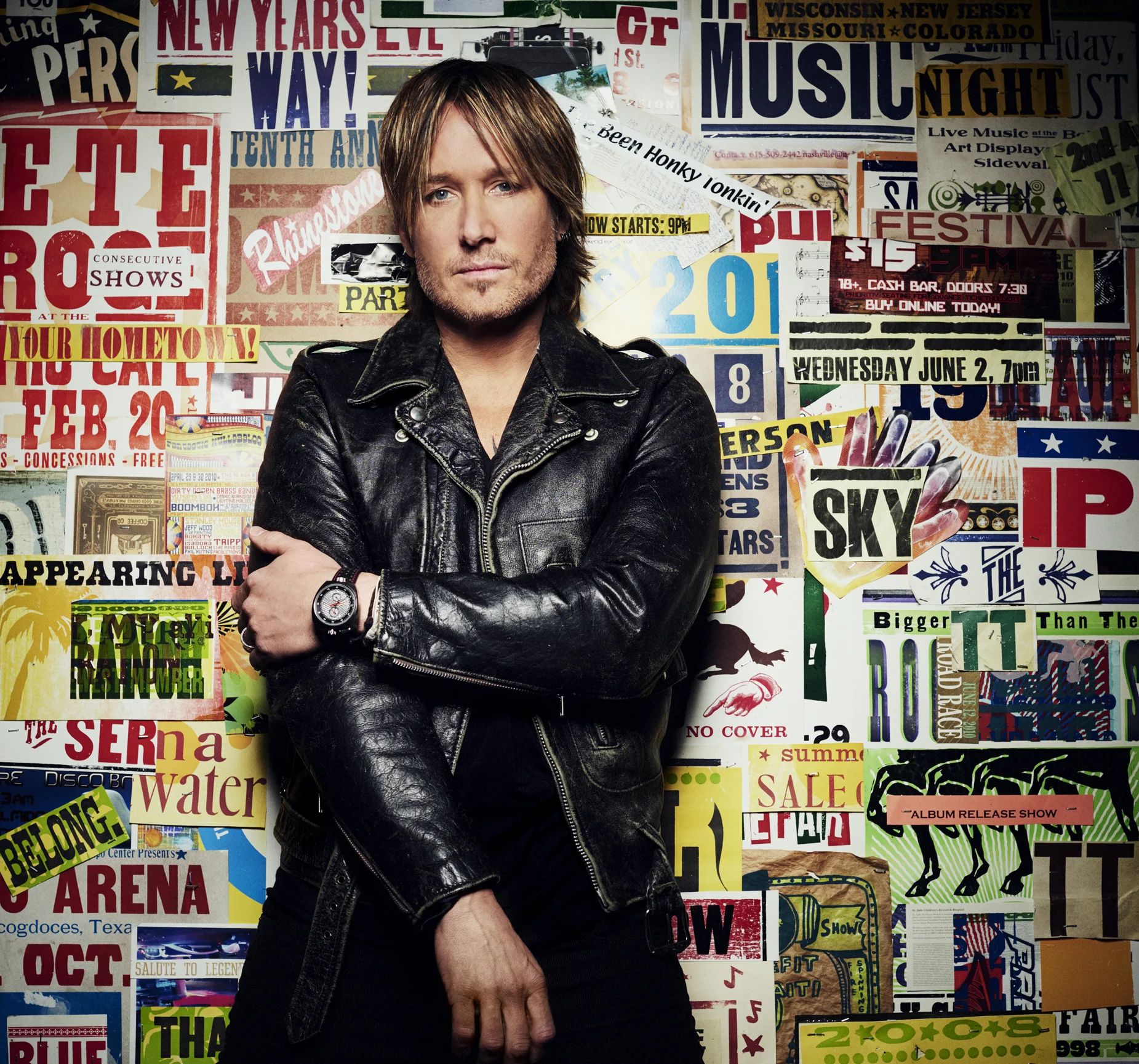 Keith Urban by Russ Harrington