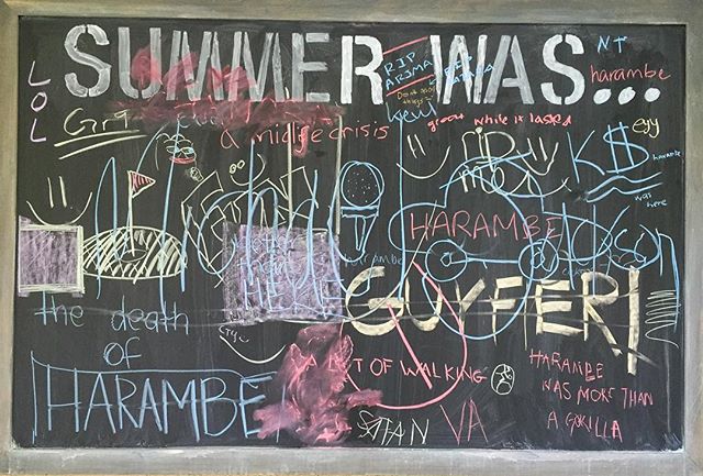 08.18.16 - 08.29.16 School is back in session! What was your summer like?