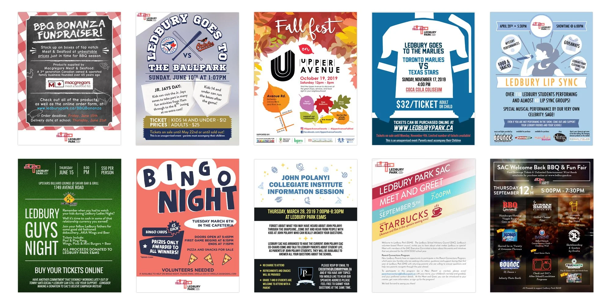 Various Event Poster Designs (Copy)
