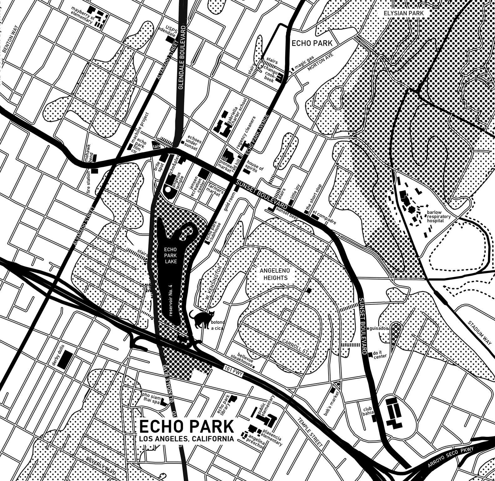 Echo Park, Los Angeles-CA