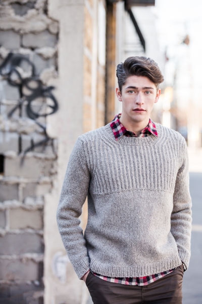 Brooklyn Tweed pattern Oshima by Jared Flood