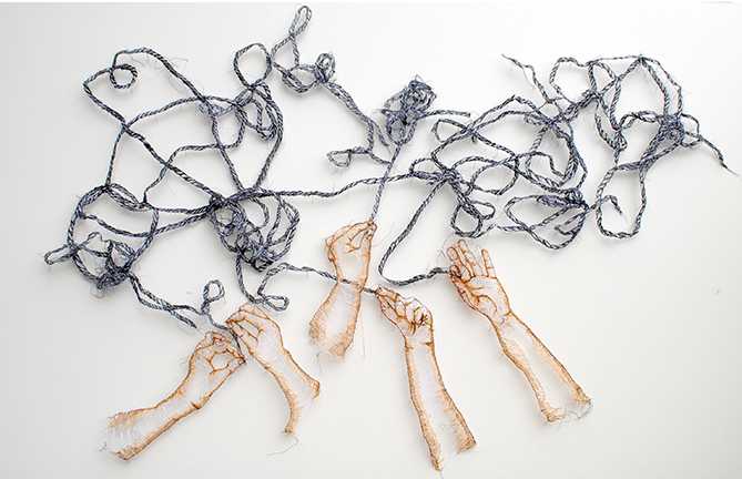 Art by Amanda McCavour - Compound Tangle