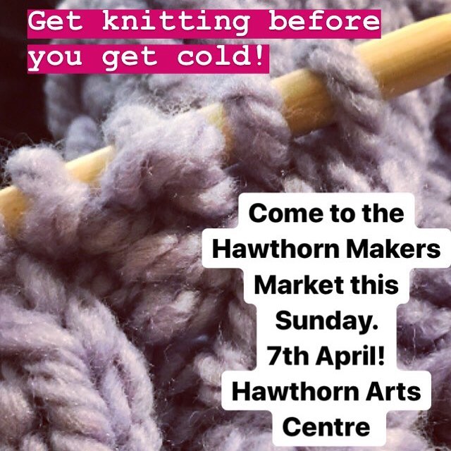 Come along to the Hawthorn Makers Market on Sunday and get your knitting project! @hawthornmakersmarket 
Open from 10am til 3pm ✔️
Loads of gorgeous stalls✔️ Support local makers ✔️ #knitting #autumn #melbourne