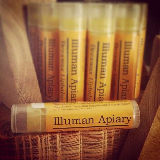 This was our first batch of lip-balm! We made 20 of them wondering if anyone would be interested in them. Boy were we surprised at the response! =)
