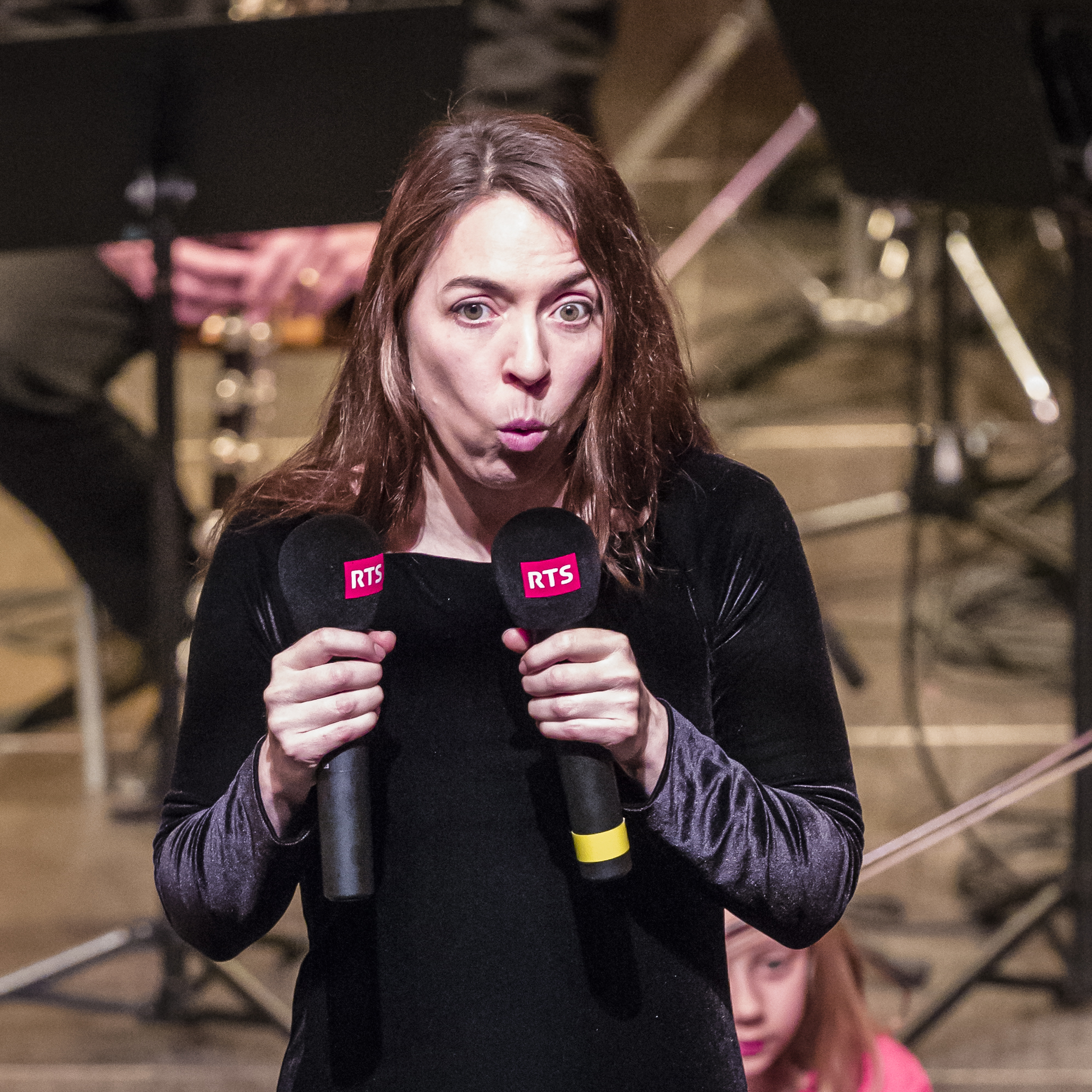 Composer Erin Gee at Archipel 2019, Geneva, Switzerland