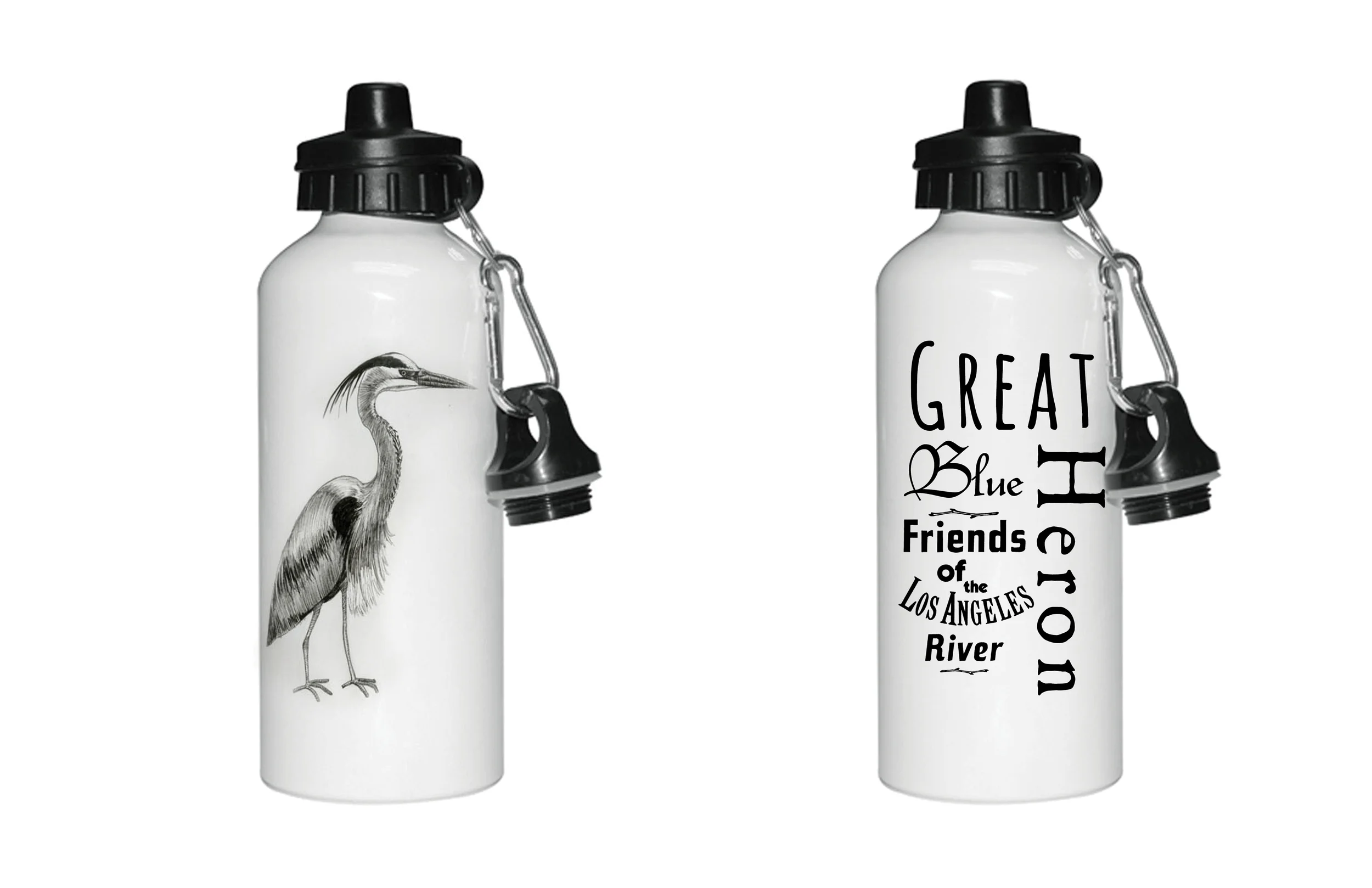 FOLAR: Great Blue Heron Water Bottle