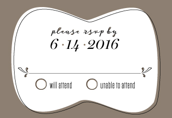 Rehearsal & RSVP Combo