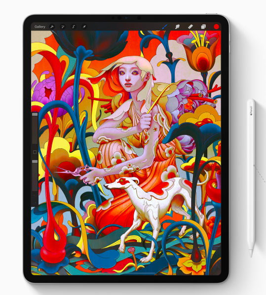 Image via Apple featuring James Jean’s artwork
