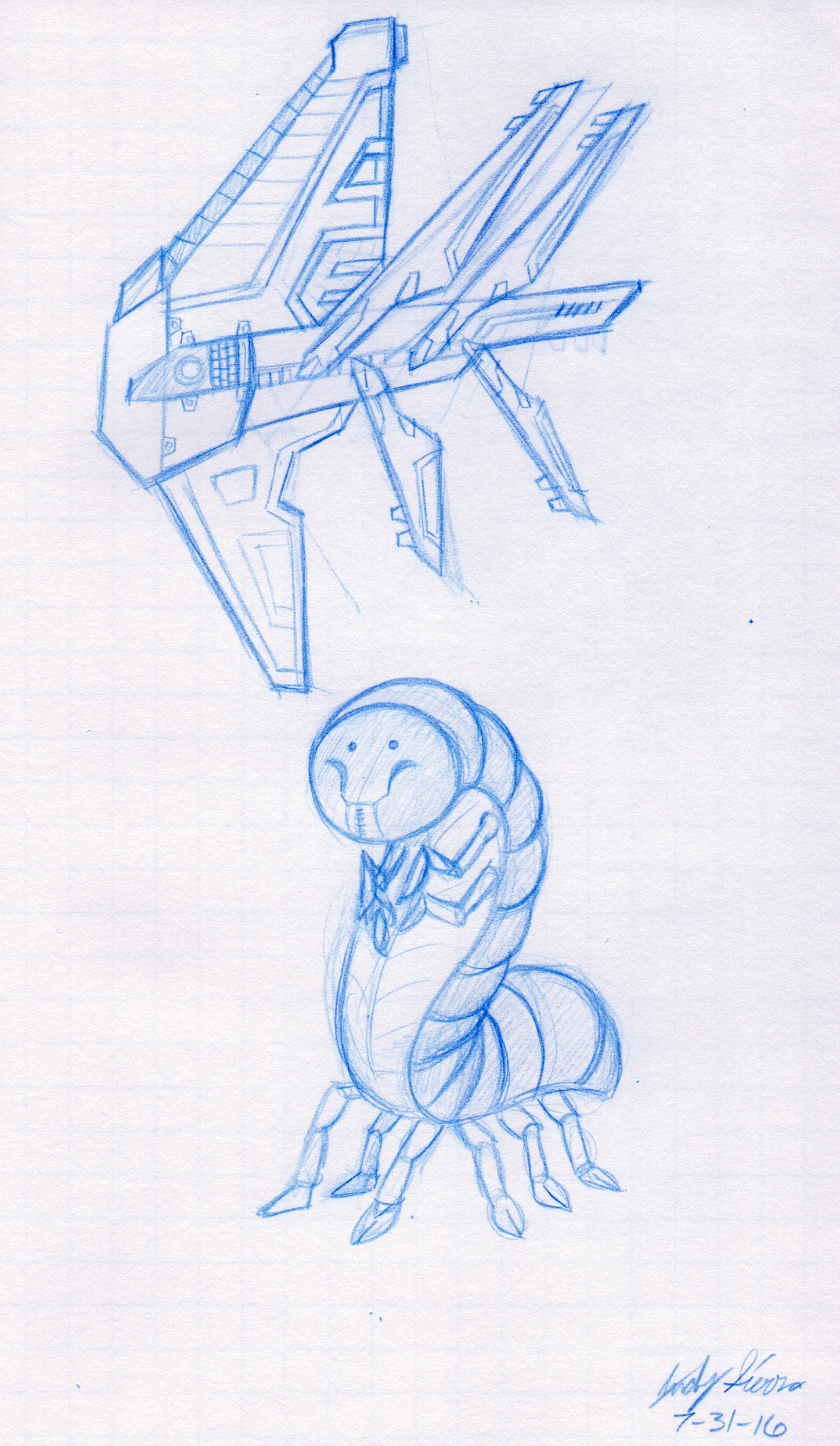 Vessurrah and Pillbug alien