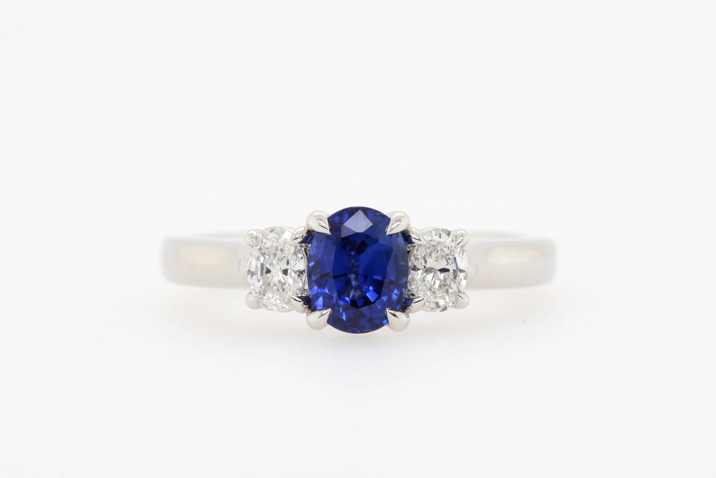 Oval Ceylon Sapphire and Diamond Engagement Ring by Harlequin Jewellers.jpg