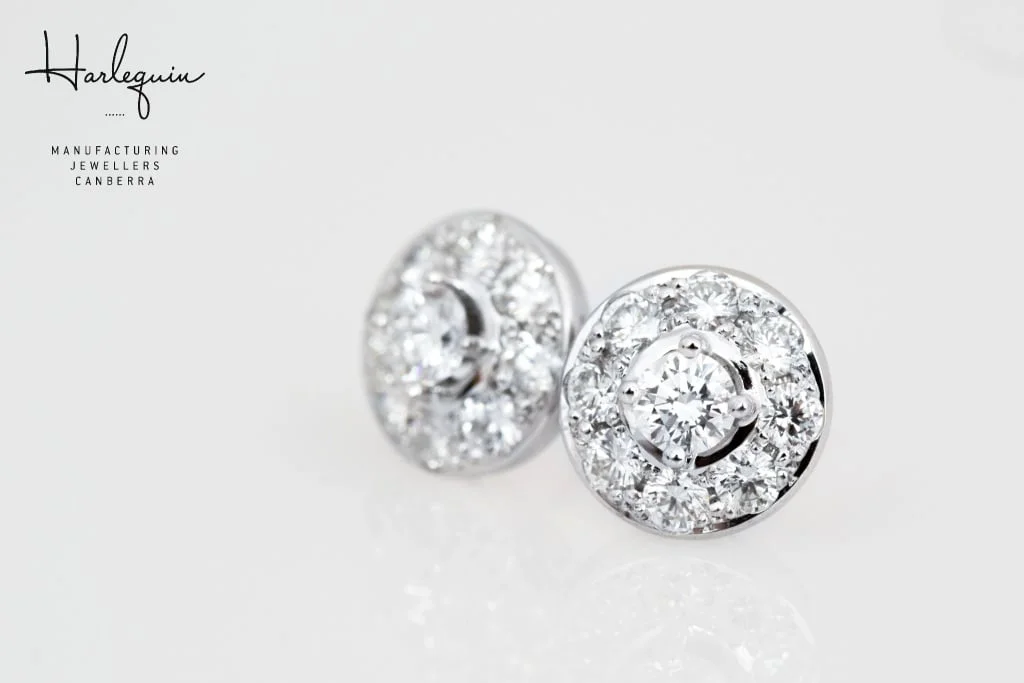 Diamond earrings