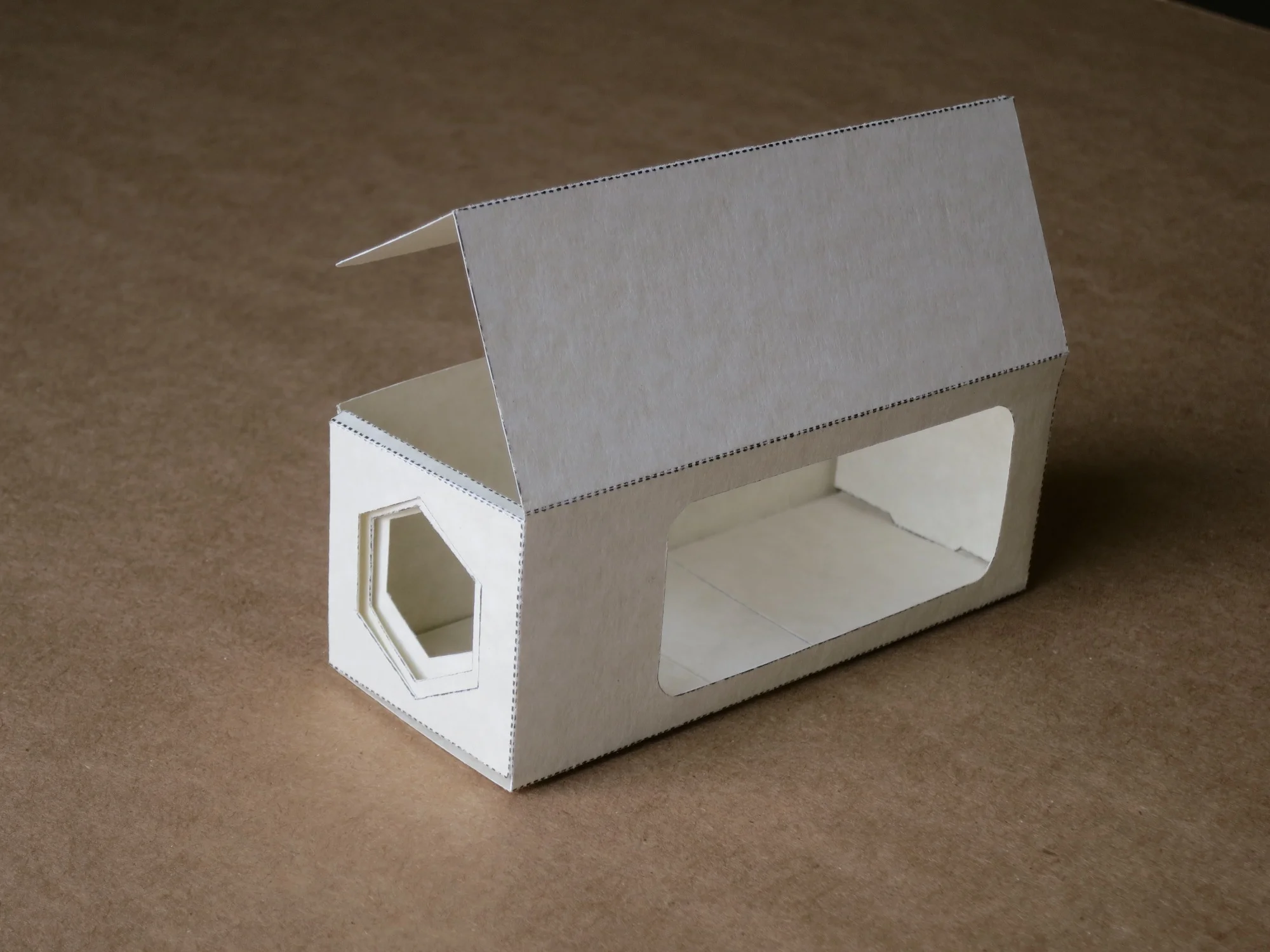 Box prototype scale model