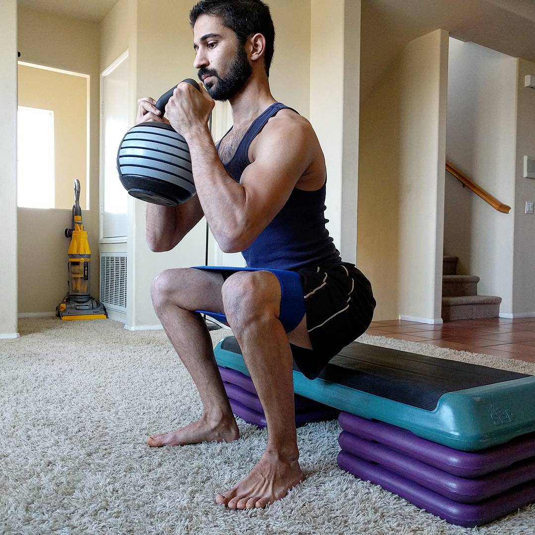 Kettlebell Front Squat