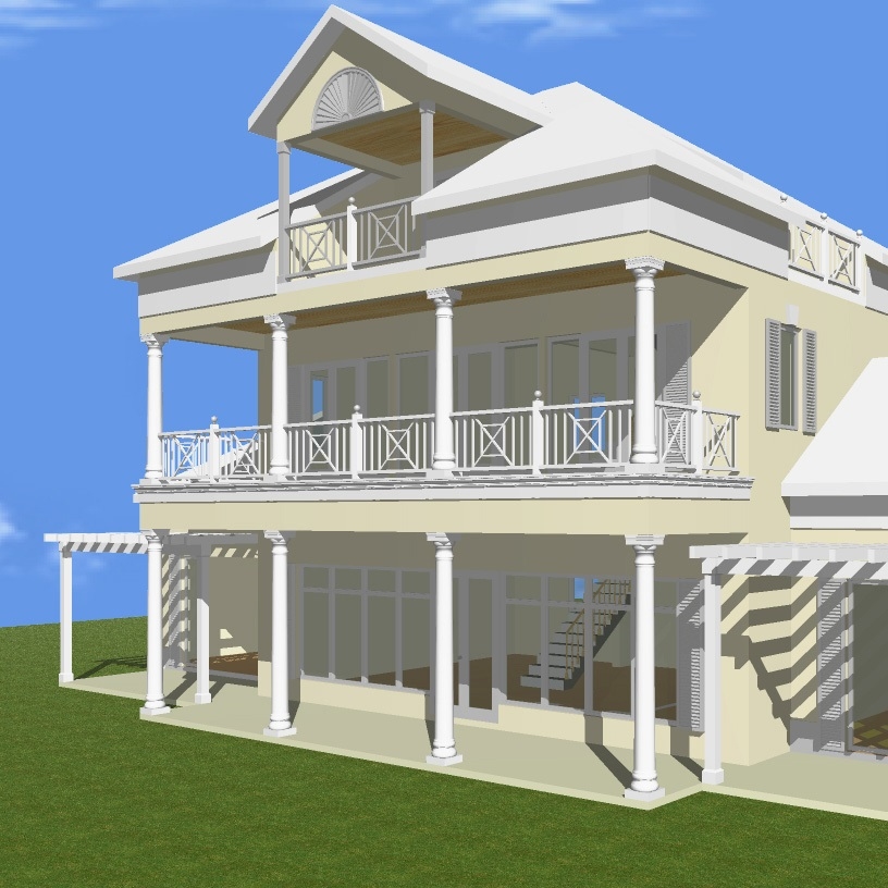 Model for House in Exuma