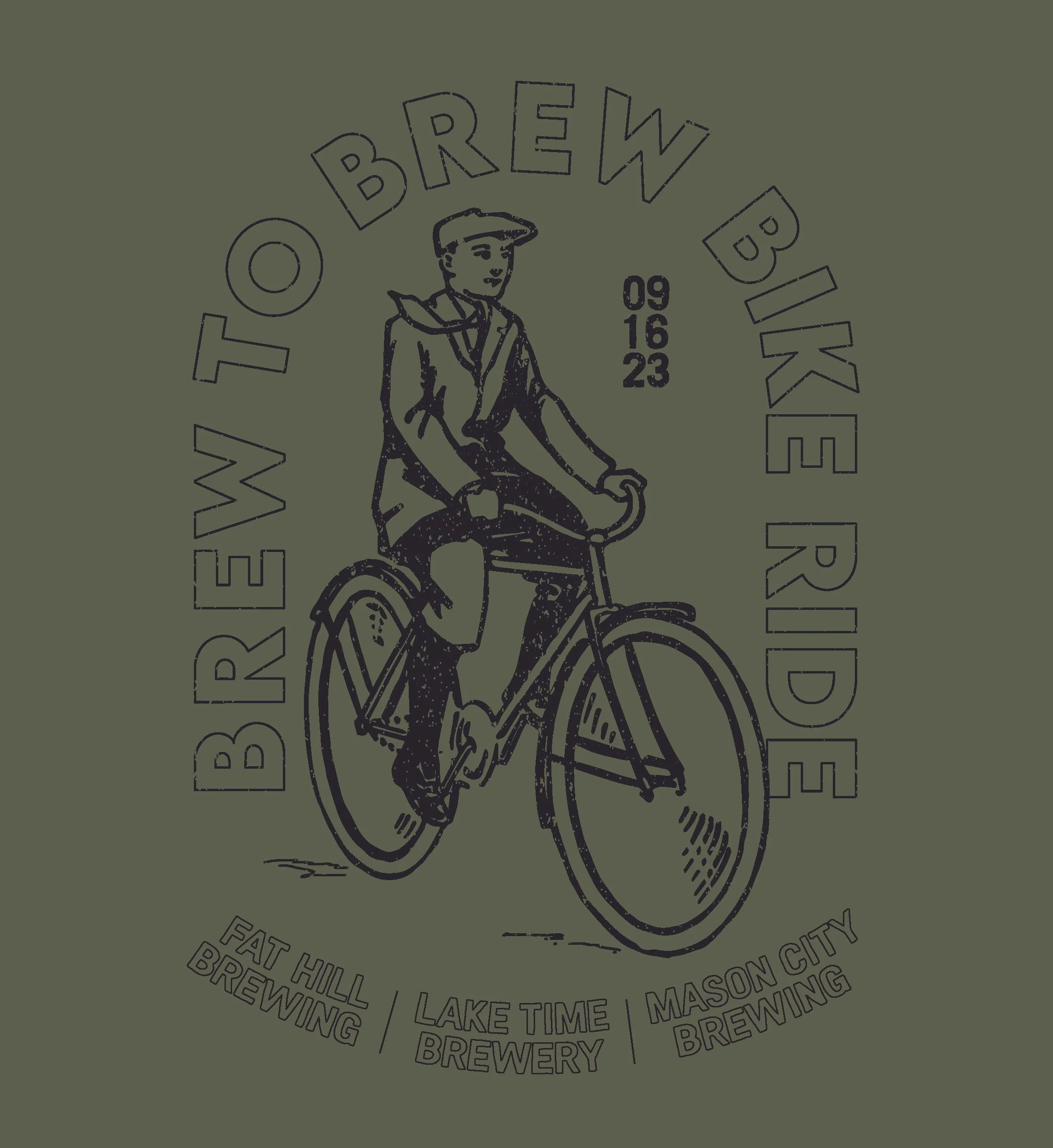 Brew To Brew Bike Ride — Main Street Mason City