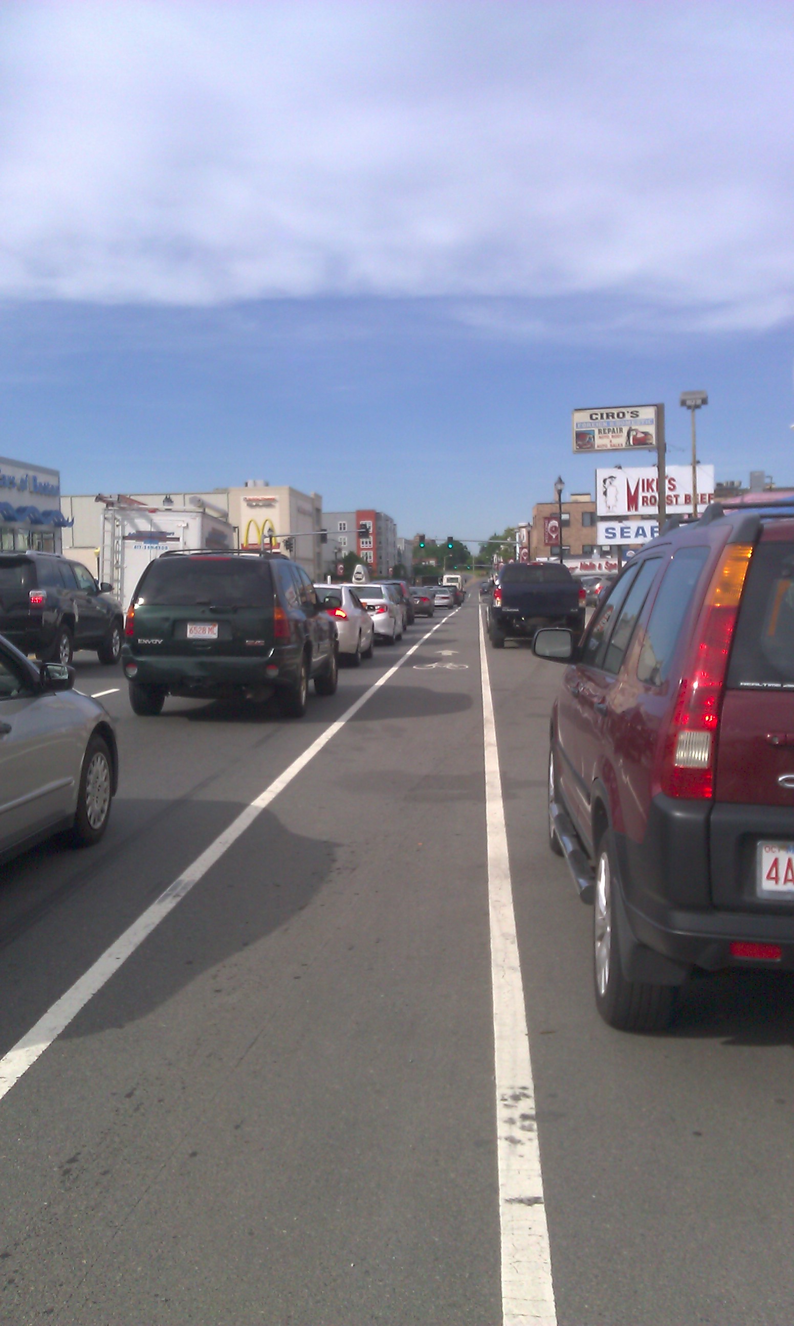 Not bikes ... (Route 99, Everett)
